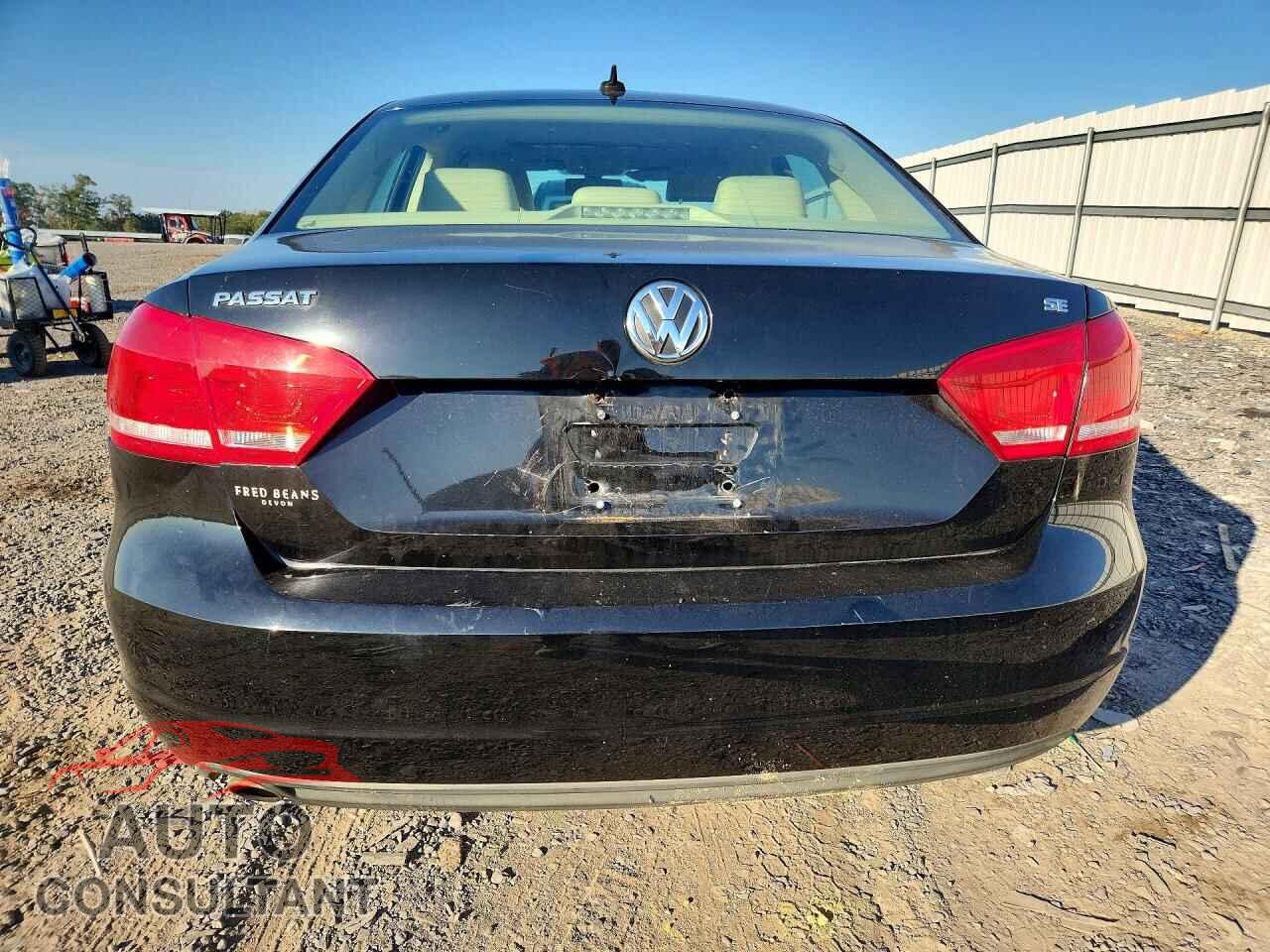 VOLKSWAGEN PASSAT 2012 - 1VWBP7A39CC103651