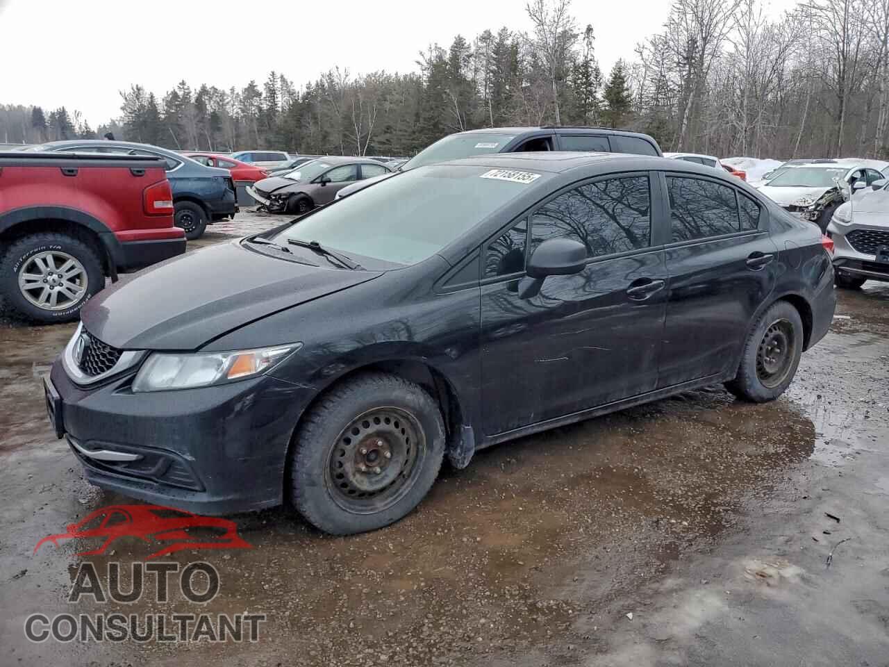 HONDA CIVIC 2013 - 2HGFB2F55DH044453