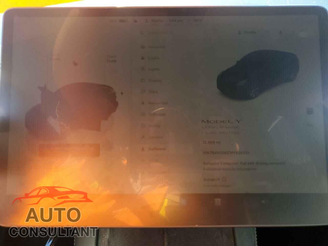 TESLA MODEL Y 2023 - 7SAYGDEE7PF856100