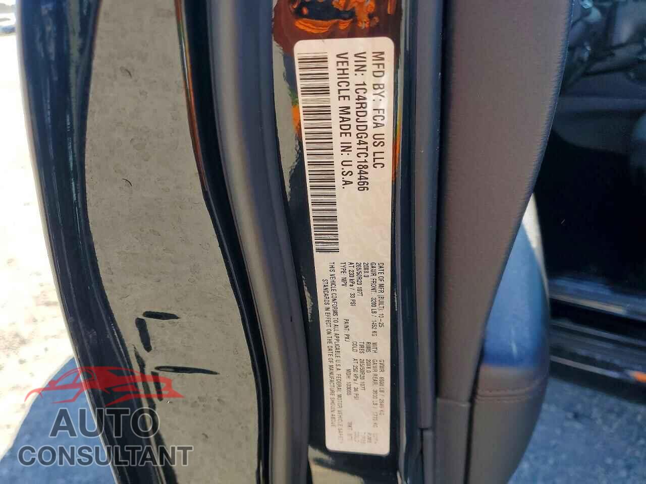 DODGE DURANGO 2026 - 1C4RDJDG4TC184466