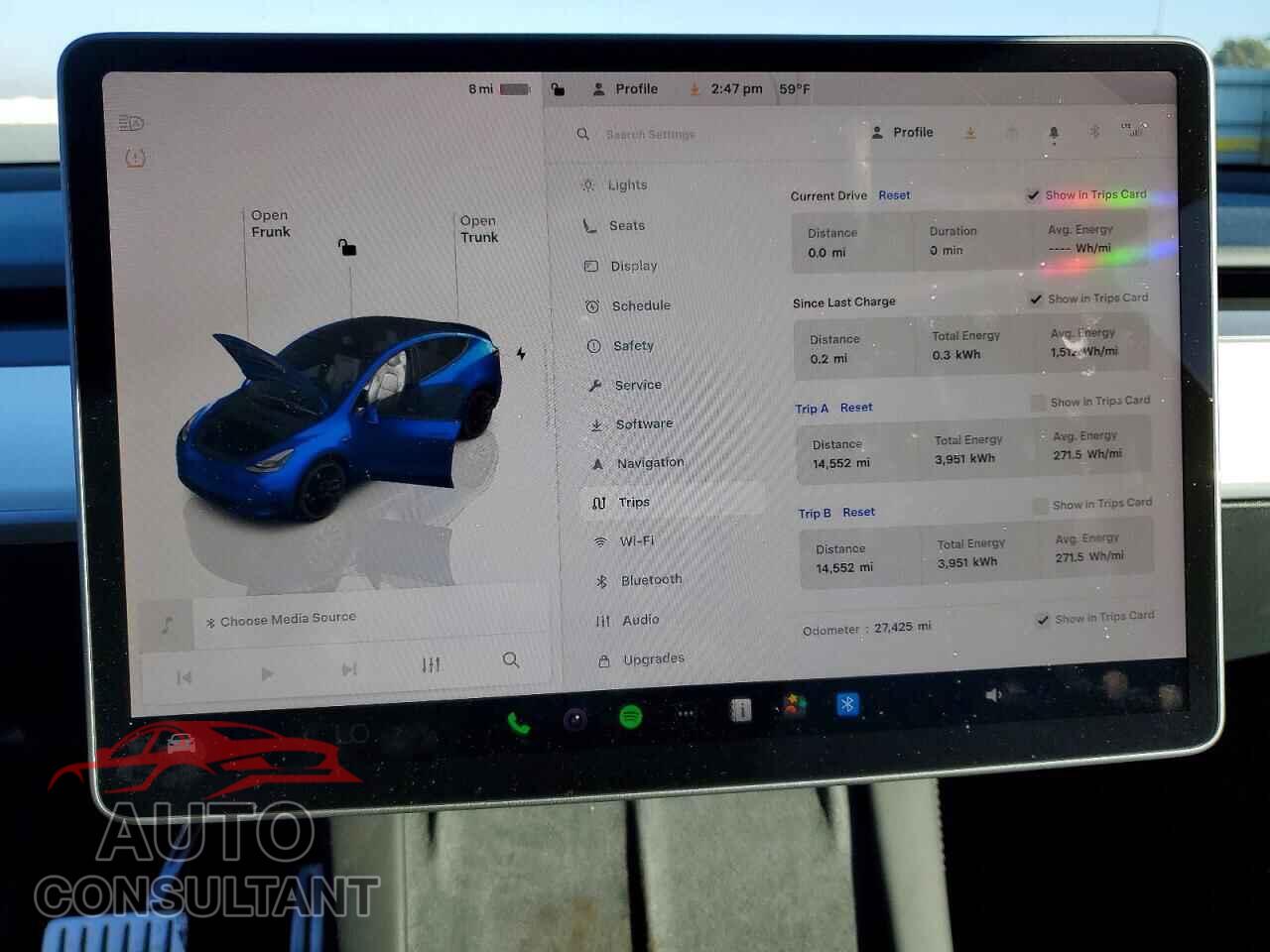 TESLA MODEL Y 2023 - 7SAYGDEFXPF977521