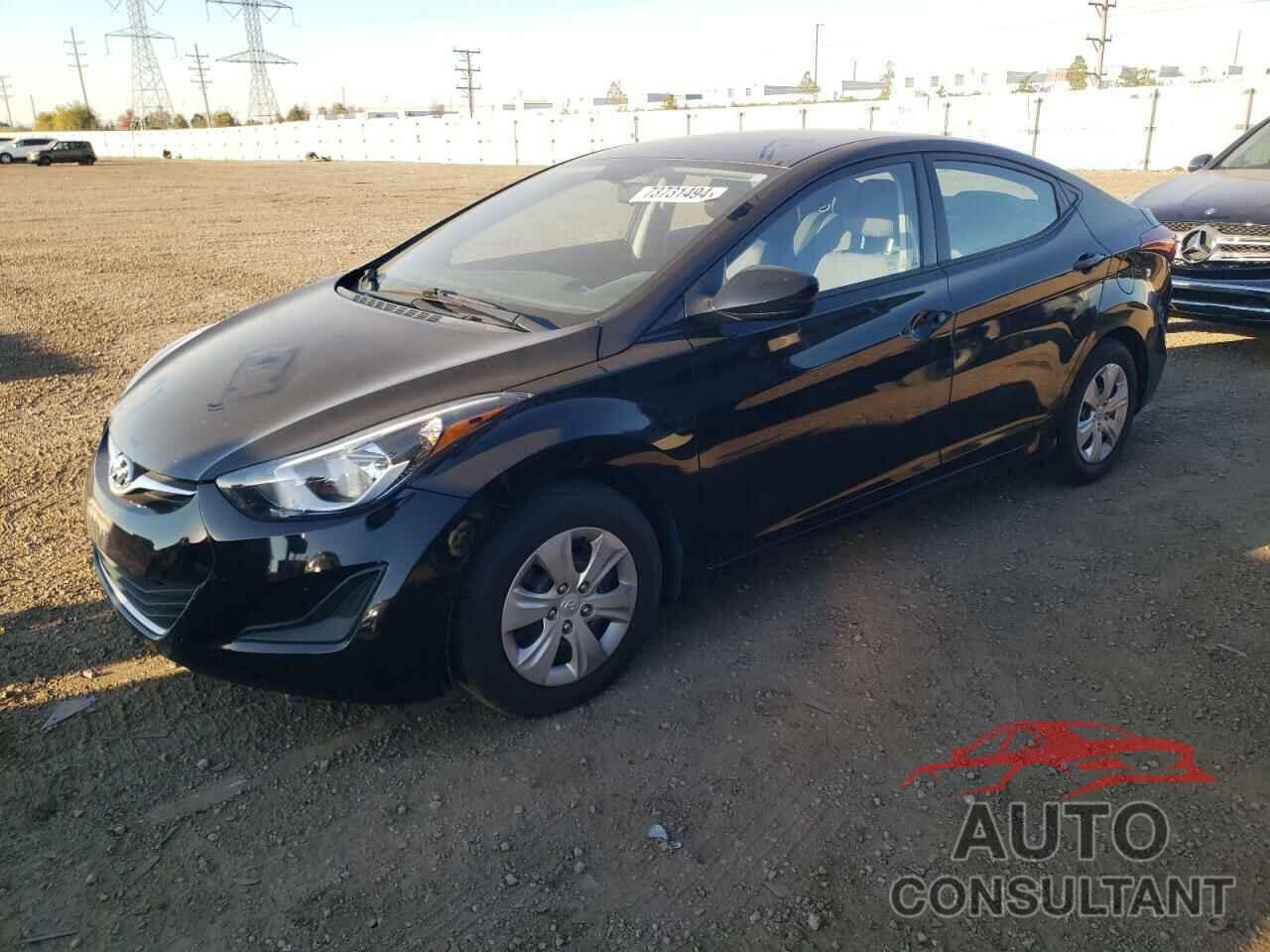 HYUNDAI ELANTRA 2016 - KMHDH4AEXGU626617
