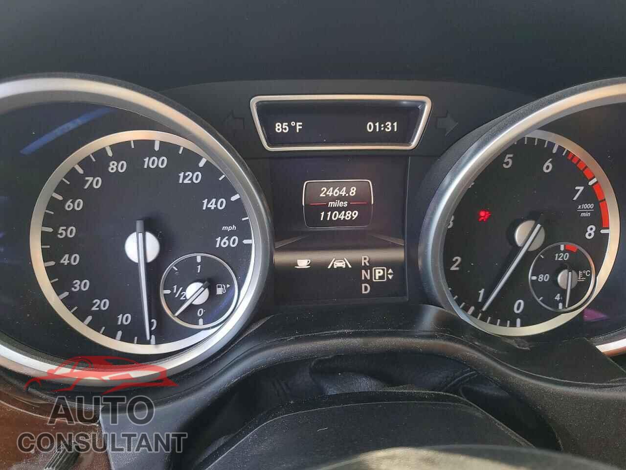 MERCEDES-BENZ M-CLASS 2013 - 4JGDA5JB2DA254185