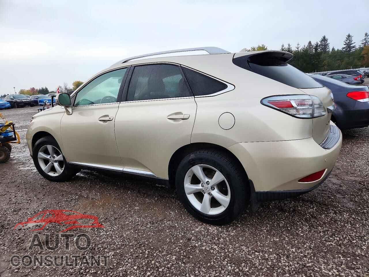 LEXUS RX350 2012 - 2T2BK1BA6CC121068