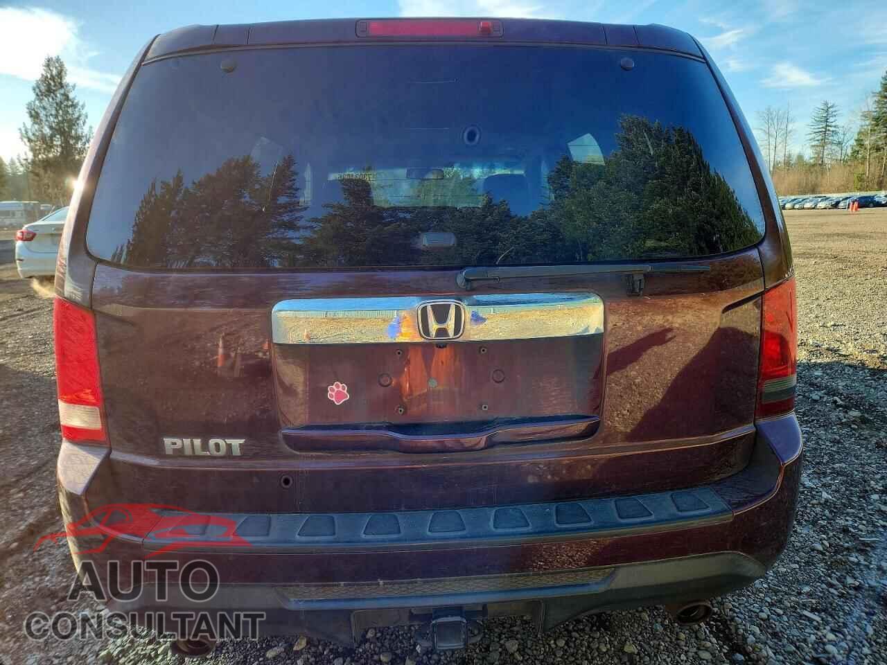 HONDA PILOT 2012 - 5FNYF3H54CB038047