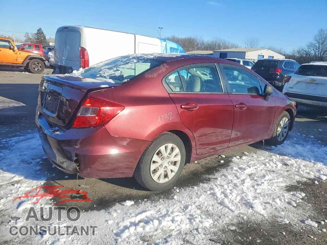 HONDA CIVIC 2012 - 2HGFB2F51CH605813