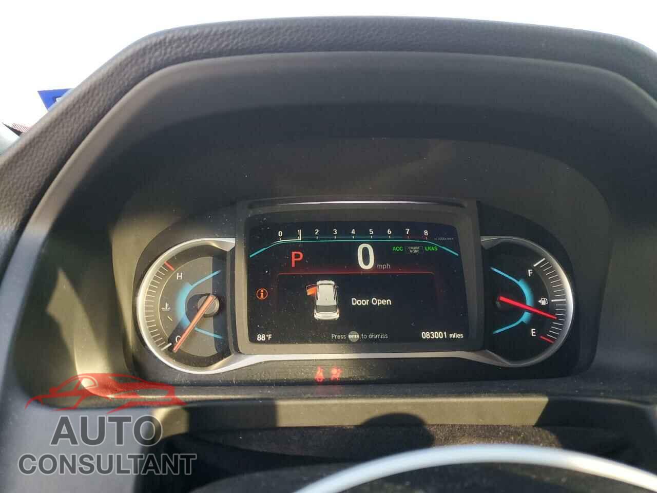 HONDA PILOT 2019 - 5FNYF5H69KB031002
