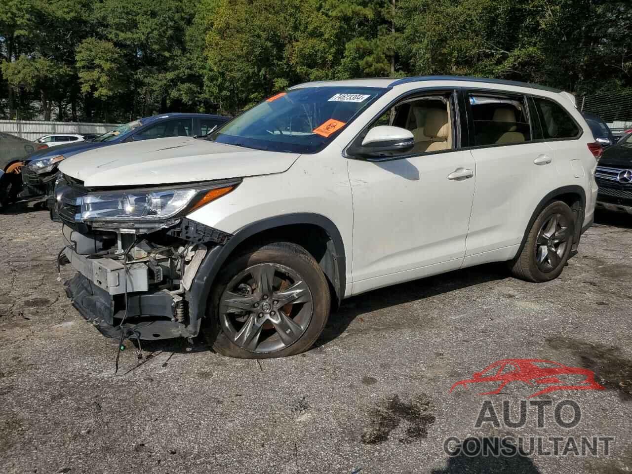 TOYOTA HIGHLANDER 2017 - 5TDDZRFH1HS416205