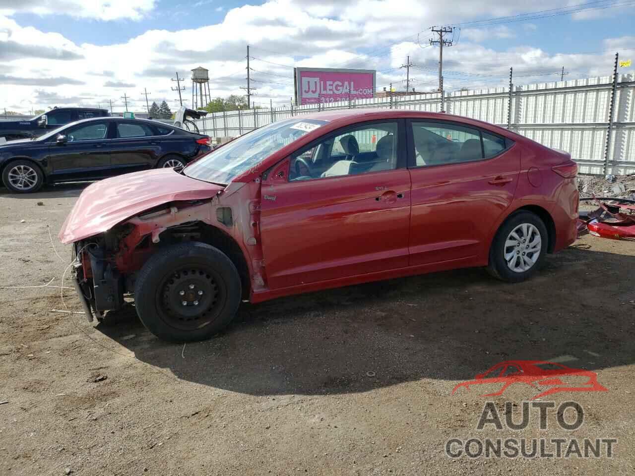 HYUNDAI ELANTRA 2017 - KMHD74LF7HU075864