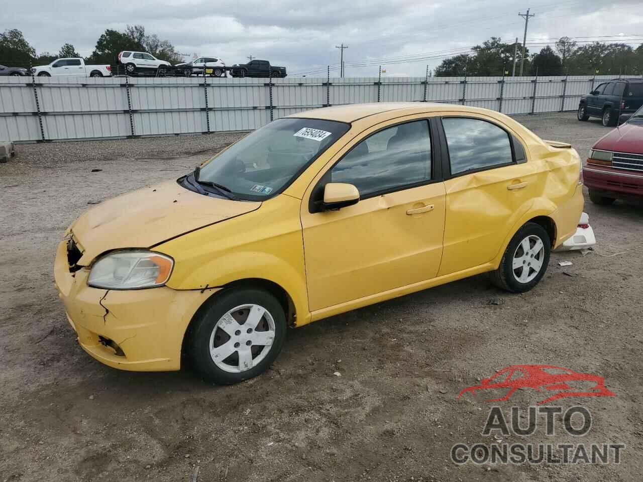 CHEVROLET AVEO 2010 - KL1TD5DE4AB126377