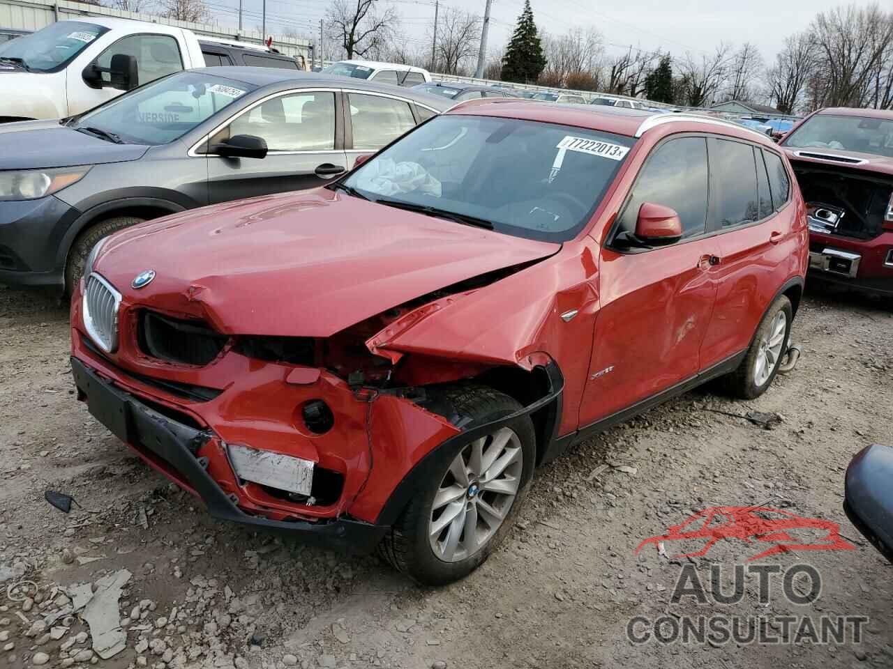 BMW X3 2017 - 5UXWX9C3XH0W70892