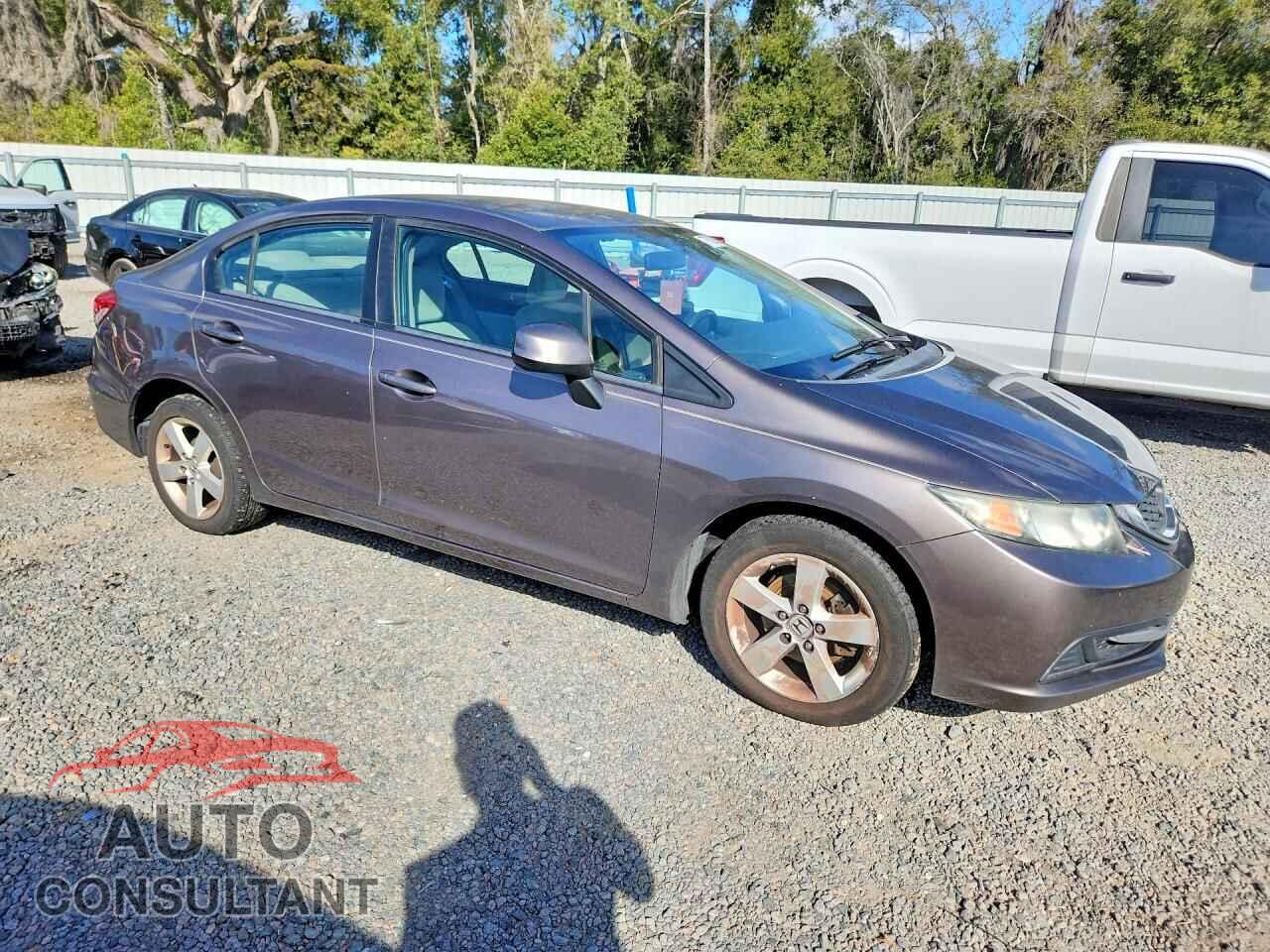 HONDA CIVIC 2013 - 19XFB2F58DE098842