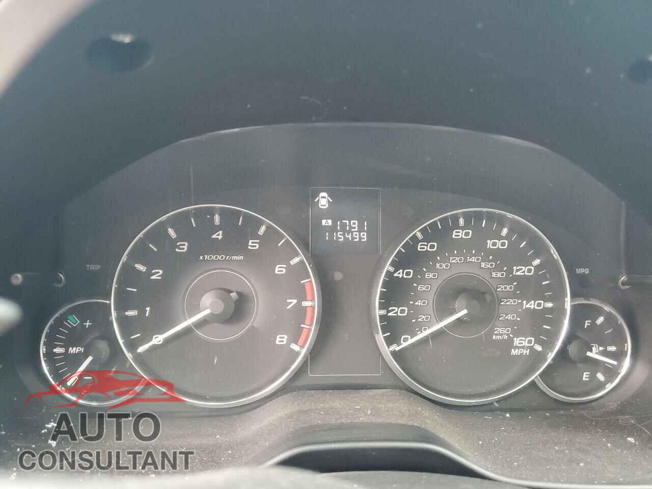 SUBARU OUTBACK 2012 - 4S4BRDKC5C2249539