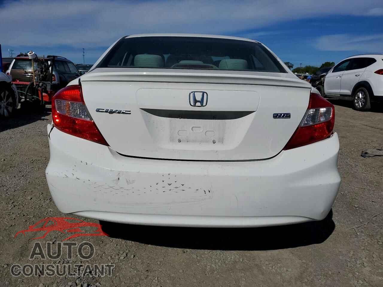 HONDA CIVIC 2012 - 2HGFB2F6XCH520381