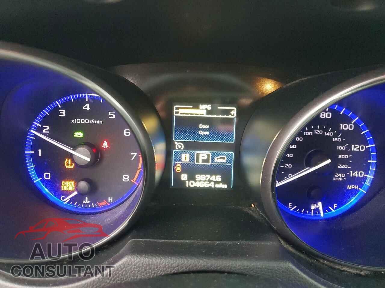 SUBARU OUTBACK 2017 - 4S4BSACC0H3389338