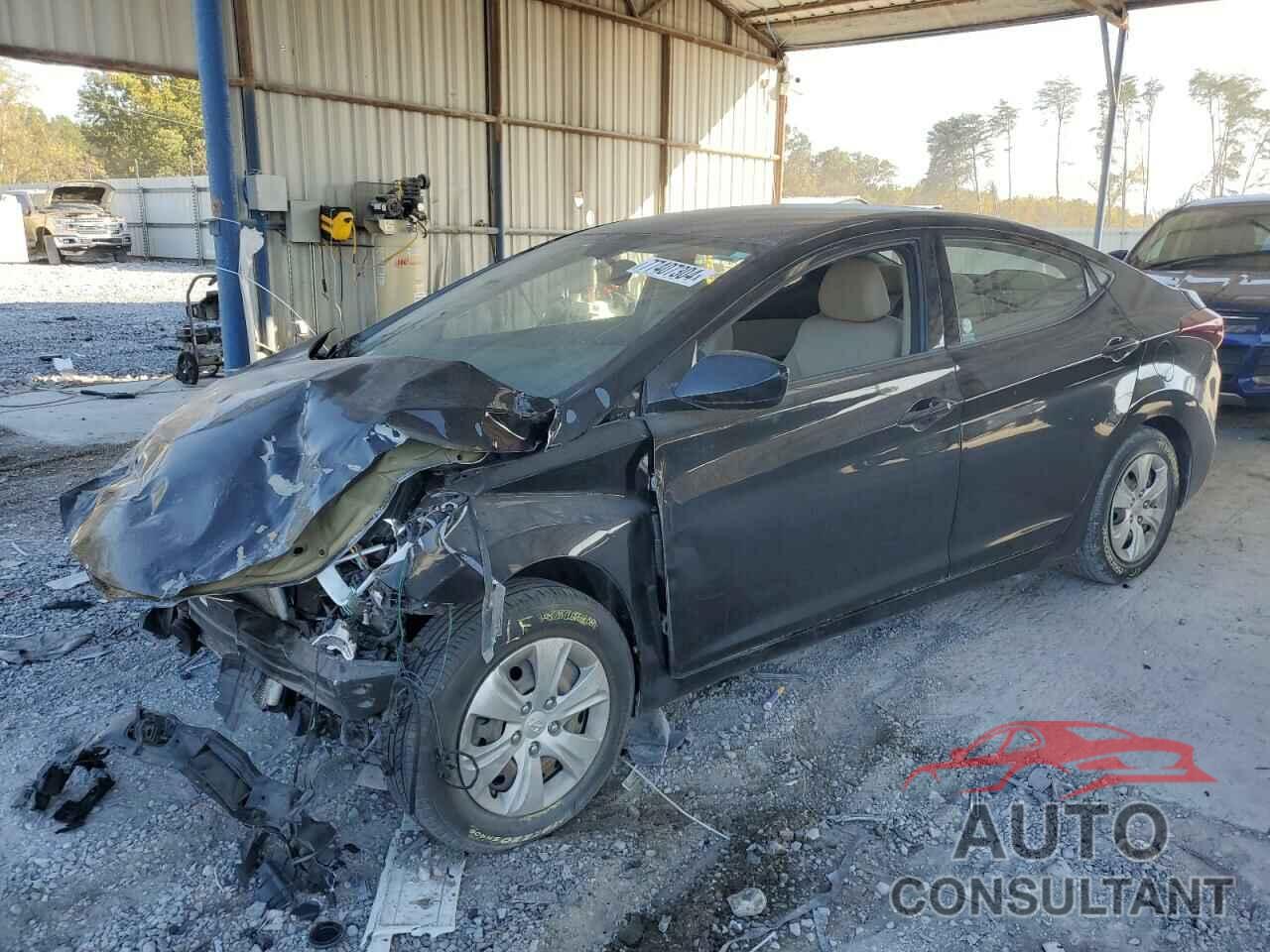 HYUNDAI ELANTRA 2016 - KMHDH4AE5GU490526