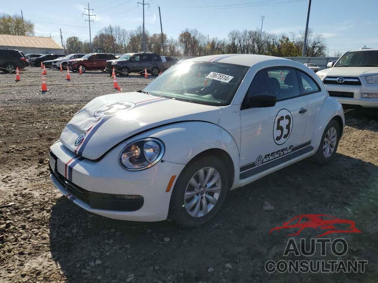 VOLKSWAGEN BEETLE 2013 - 3VWFP7AT4DM640820