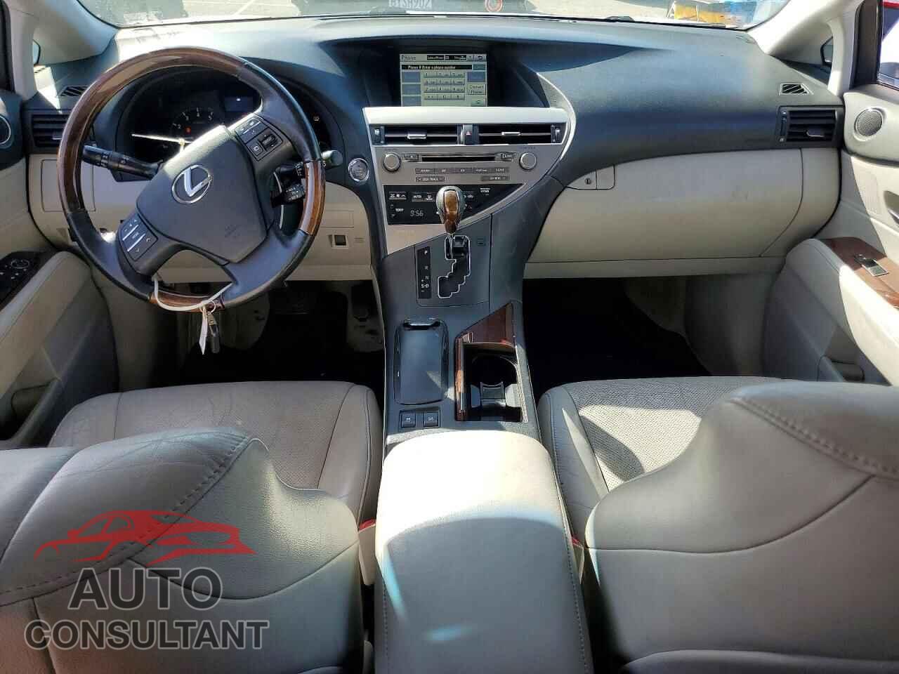 LEXUS RX 350 2012 - 2T2BK1BA2CC139941