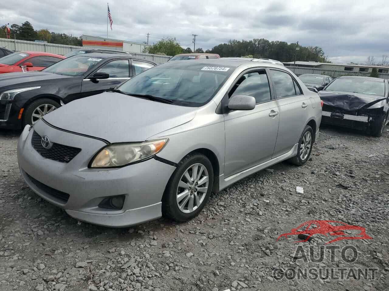 TOYOTA COROLLA 2009 - 2T1BU40E39C144239