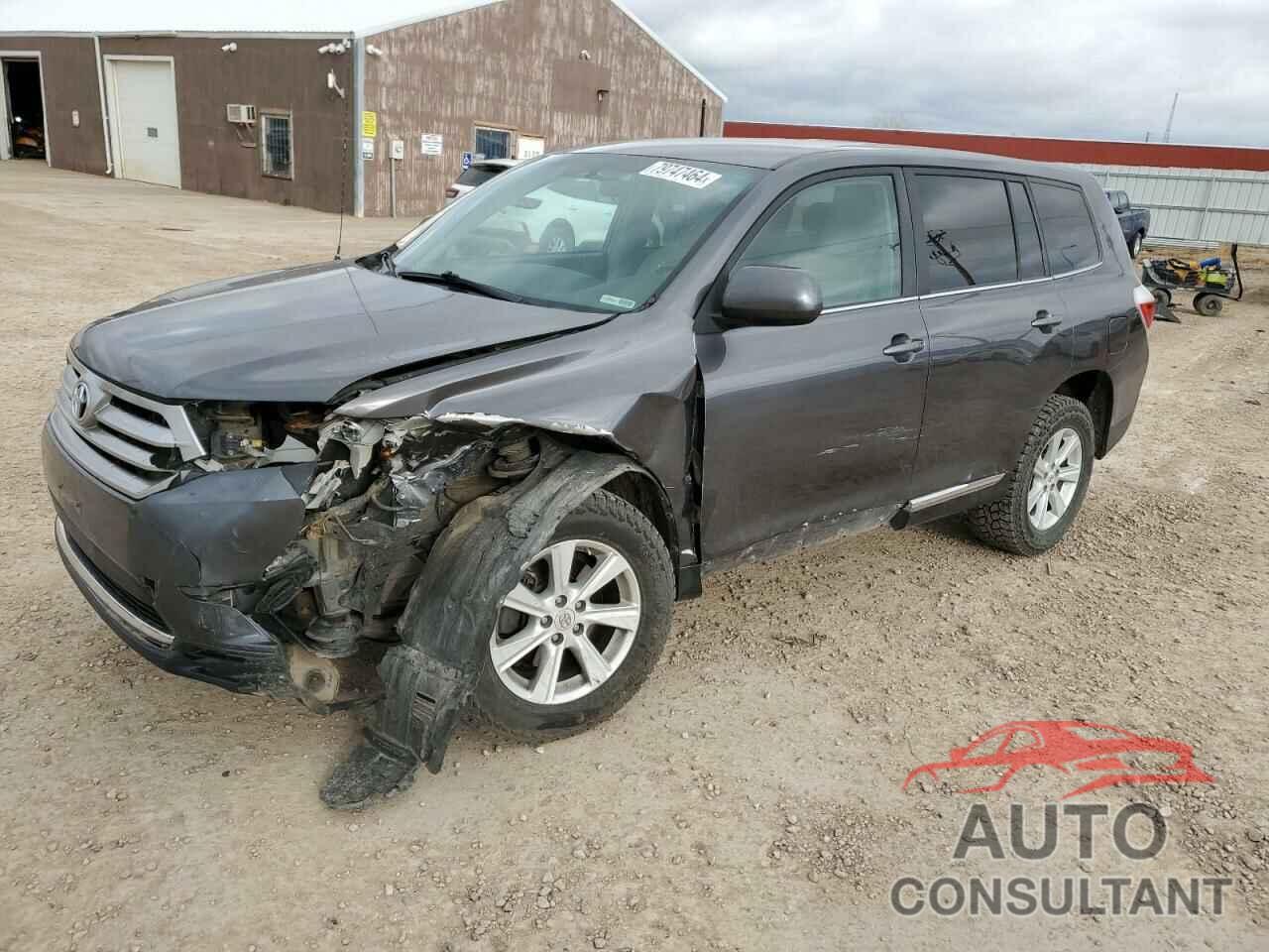 TOYOTA HIGHLANDER 2012 - 5TDBK3EH2CS134058