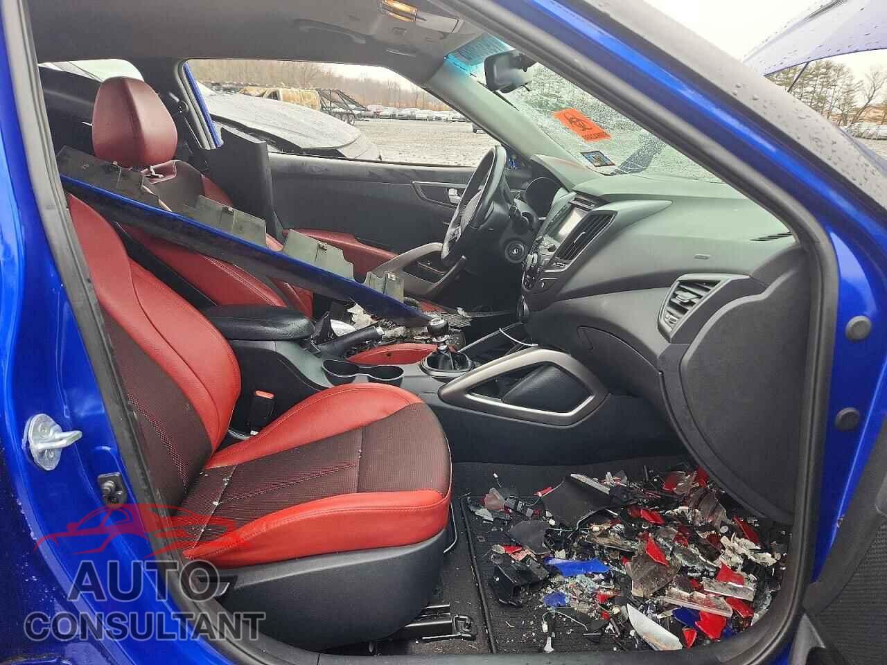 HYUNDAI VELOSTER 2014 - KMHTC6AE9EU201716