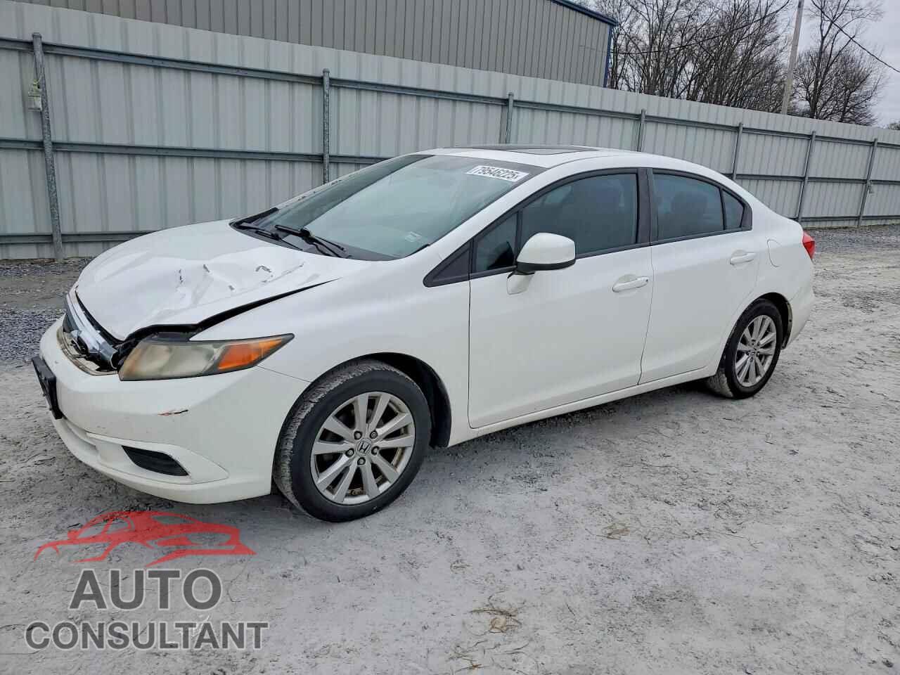 HONDA CIVIC 2012 - 19XFB2F92CE314038