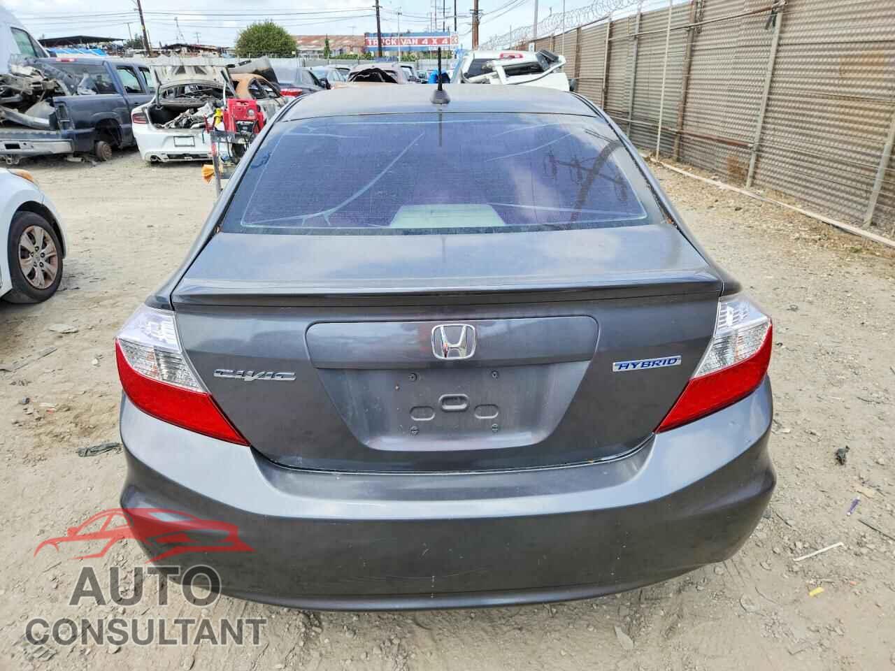 HONDA CIVIC 2012 - JHMFB4F27CS005868