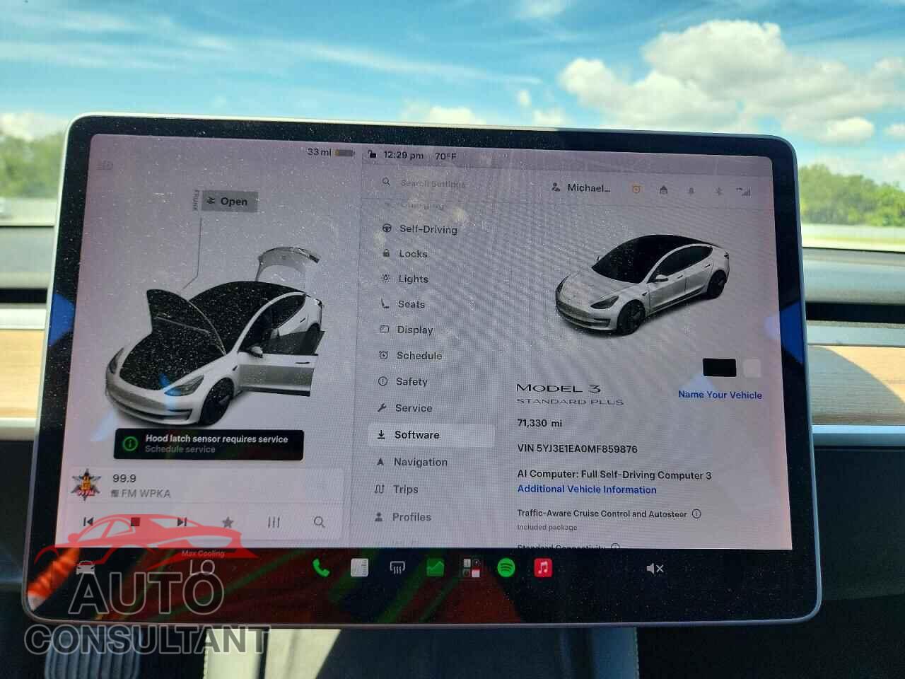 TESLA MODEL 3 2021 - 5YJ3E1EA0MF859876