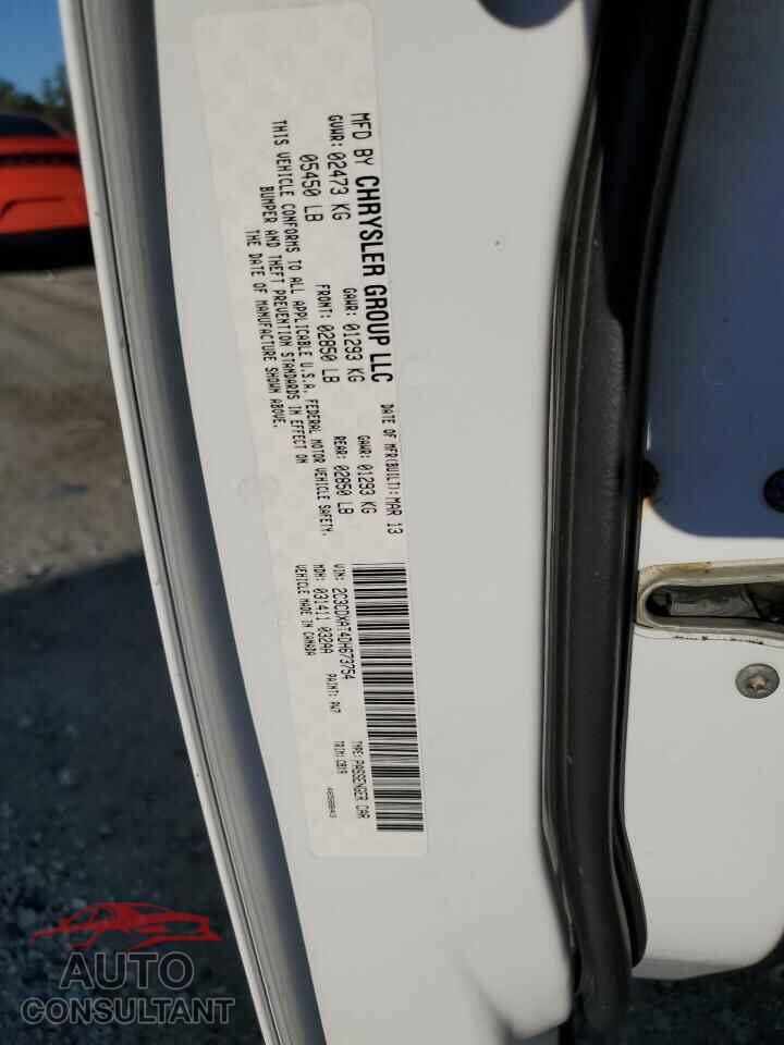 DODGE CHARGER 2013 - 2C3CDXAT4DH673754