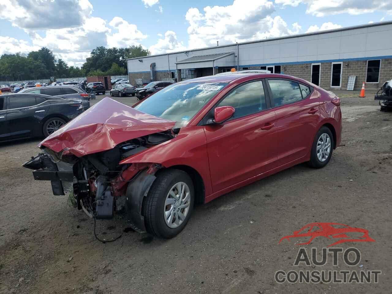 HYUNDAI ELANTRA 2017 - KMHD74LF3HU189358