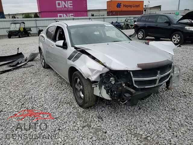 DODGE AVENGER 2010 - 1B3CC5FB6AN194128