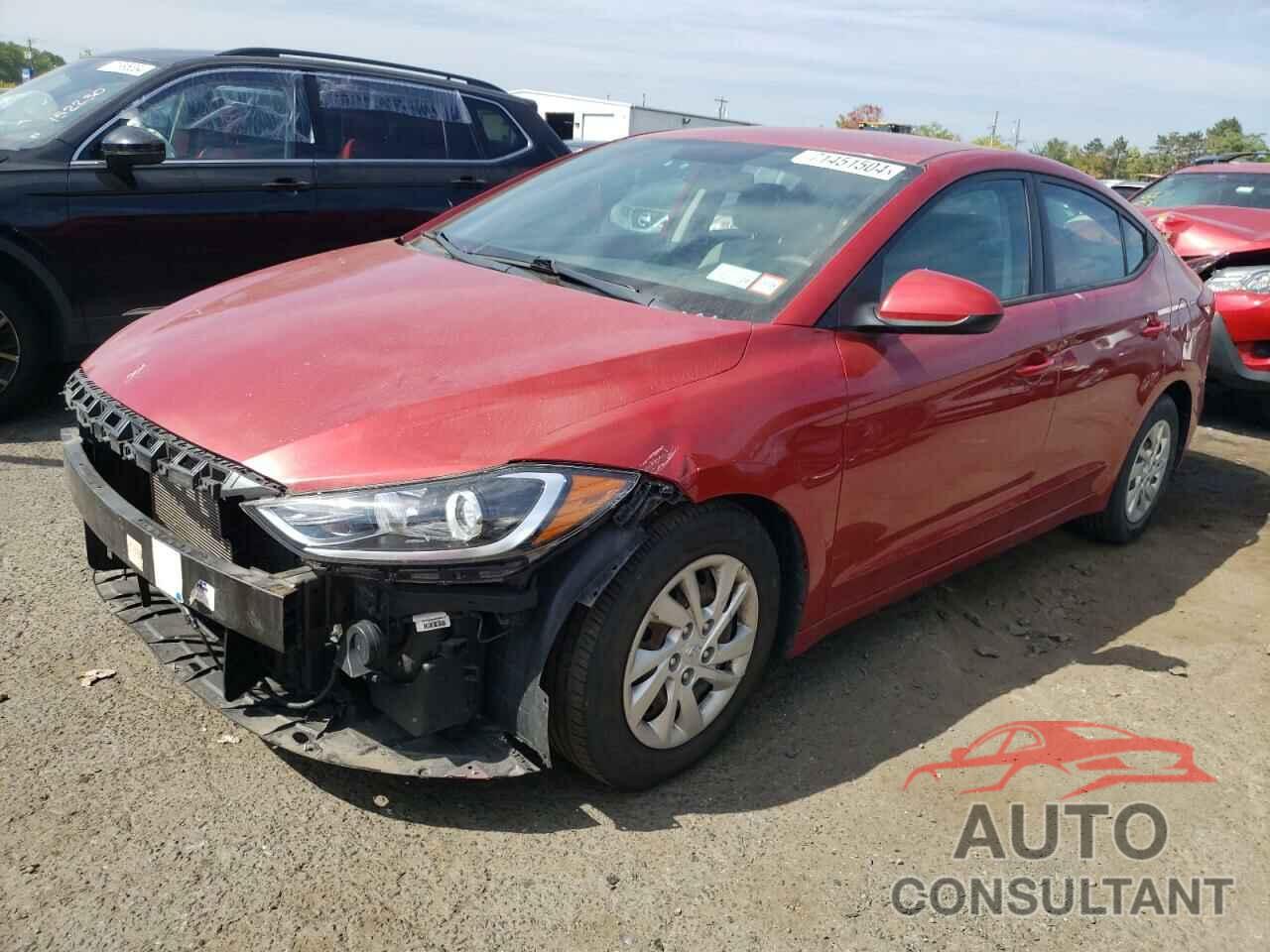 HYUNDAI ELANTRA 2017 - 5NPD74LF9HH199200