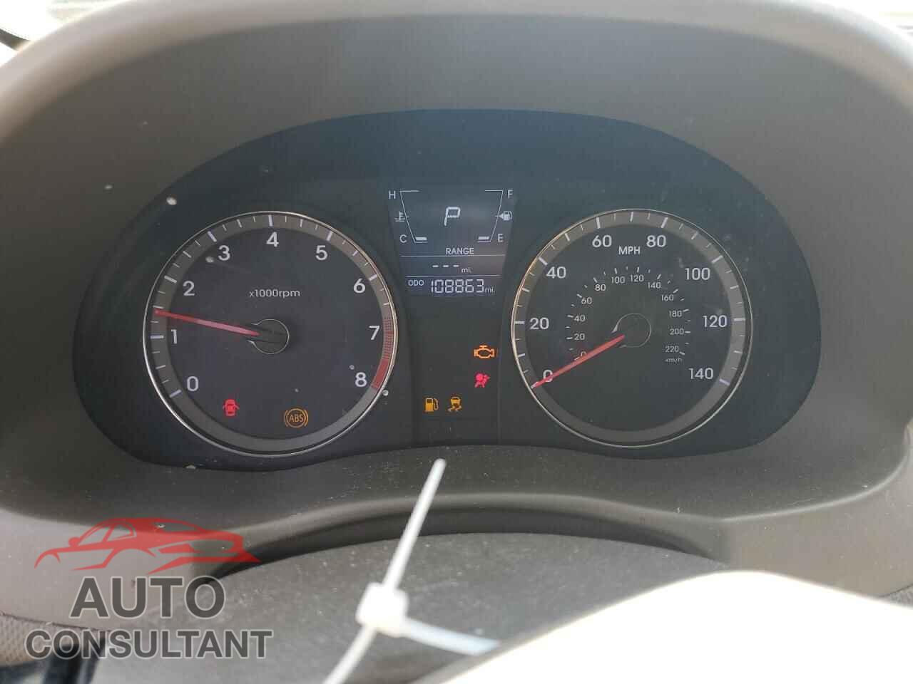 HYUNDAI ACCENT 2012 - KMHCU4AE4CU084660
