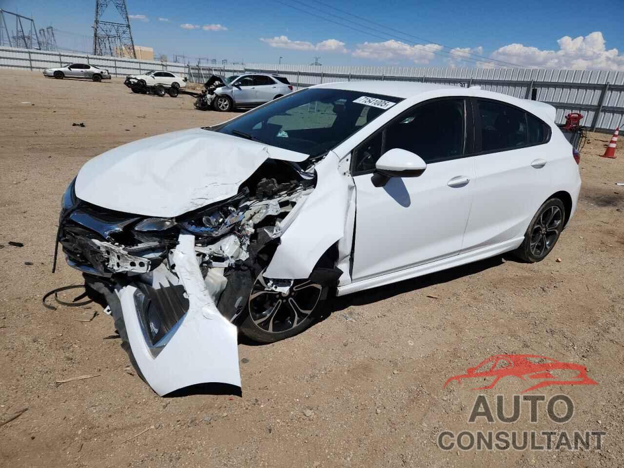 CHEVROLET CRUZE 2019 - 3G1BE6SM9KS587980