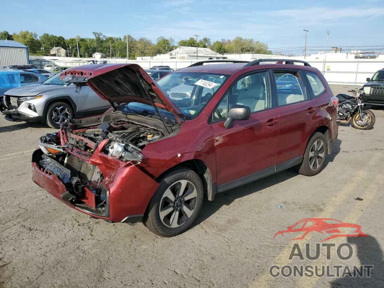 SUBARU FORESTER 2018 - JF2SJABC0JH422325