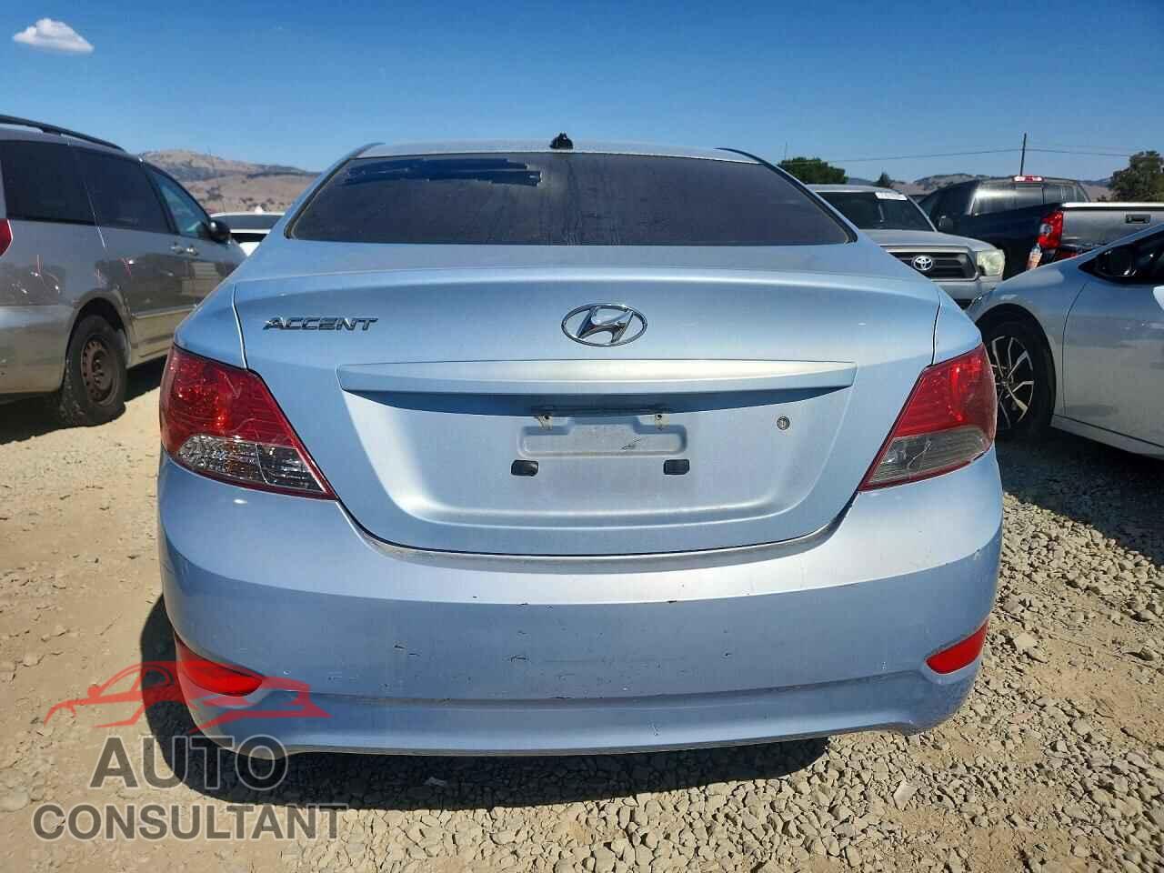HYUNDAI ACCENT 2013 - KMHCT4AE7DU312364