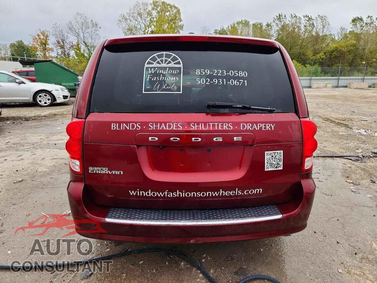 DODGE CARAVAN 2017 - 2C4RDGBG2HR834688