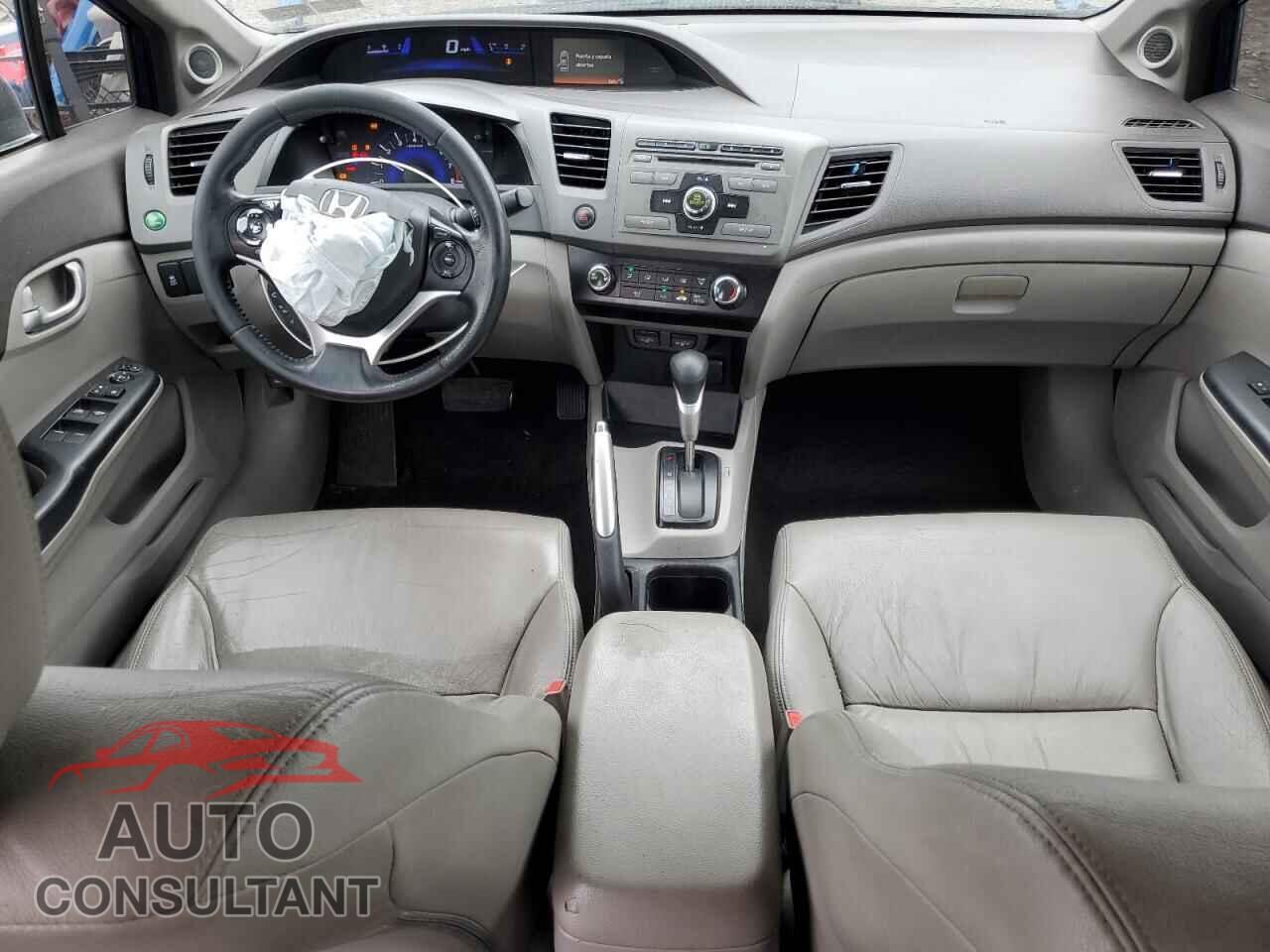 HONDA CIVIC 2012 - 19XFB2F96CE322482