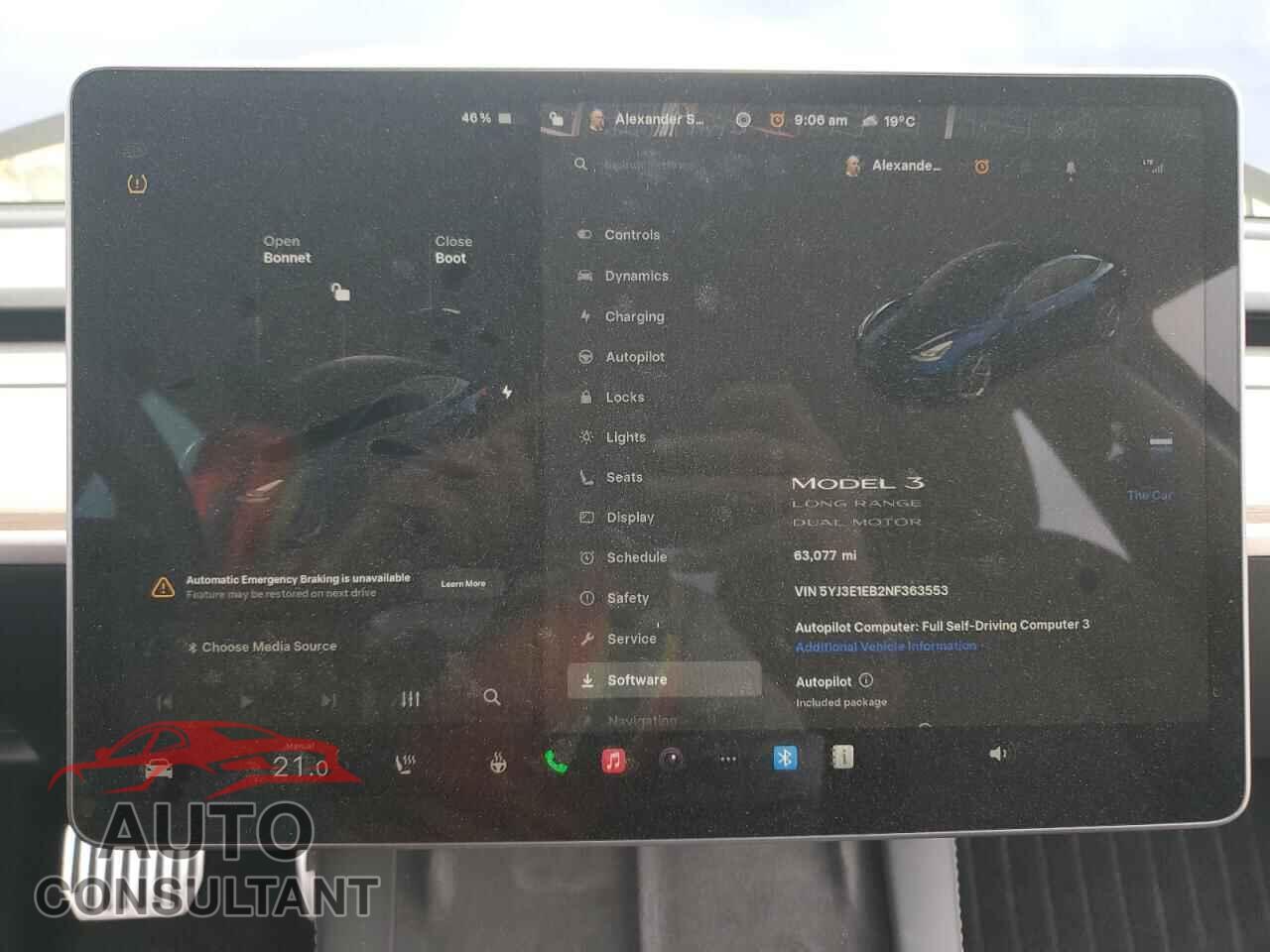 TESLA MODEL 3 2022 - 5YJ3E1EB2NF363553