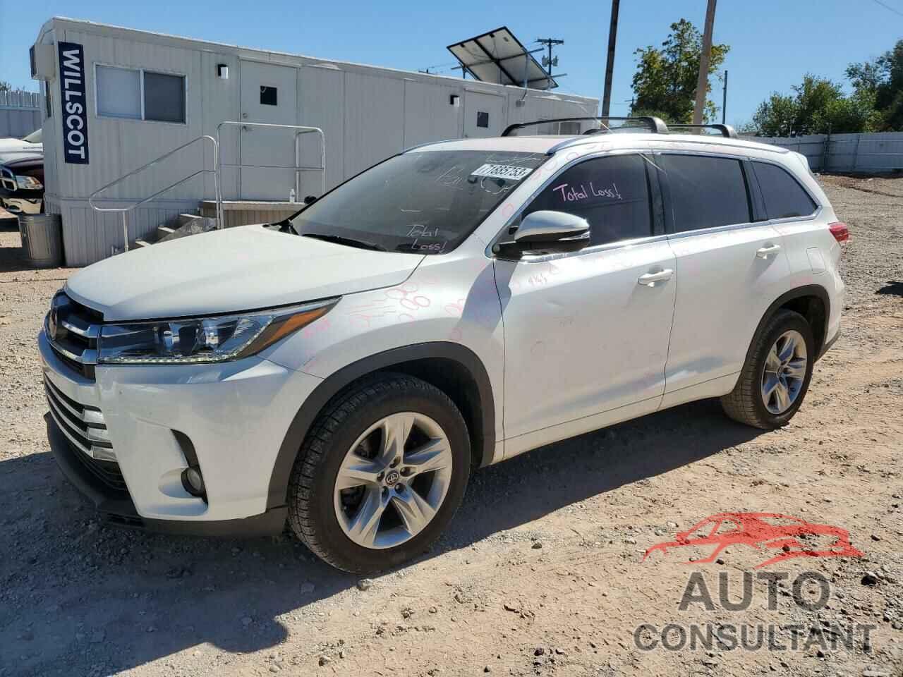 TOYOTA HIGHLANDER 2017 - 5TDYZRFH1HS220363