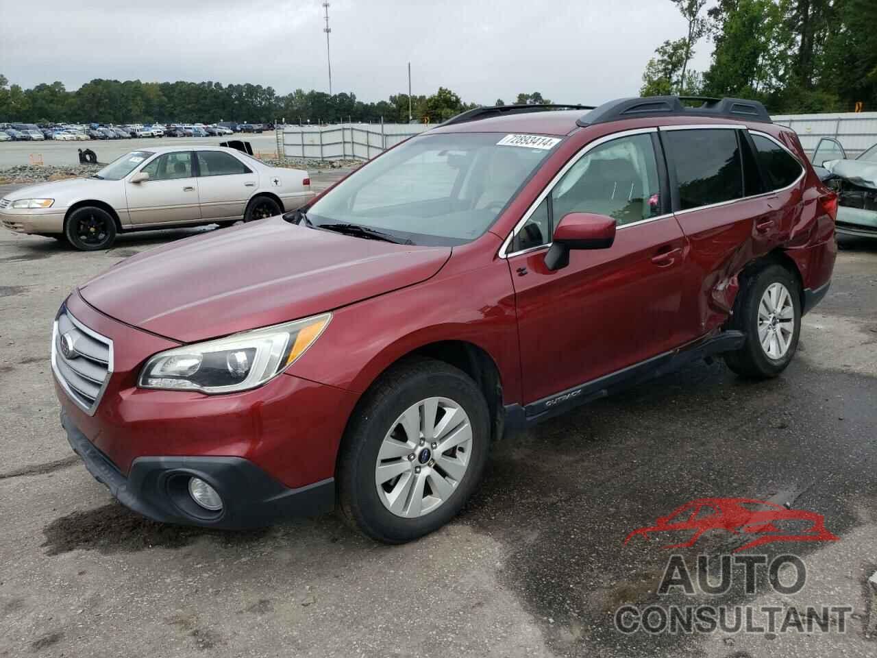 SUBARU OUTBACK 2016 - 4S4BSACC3G3293184