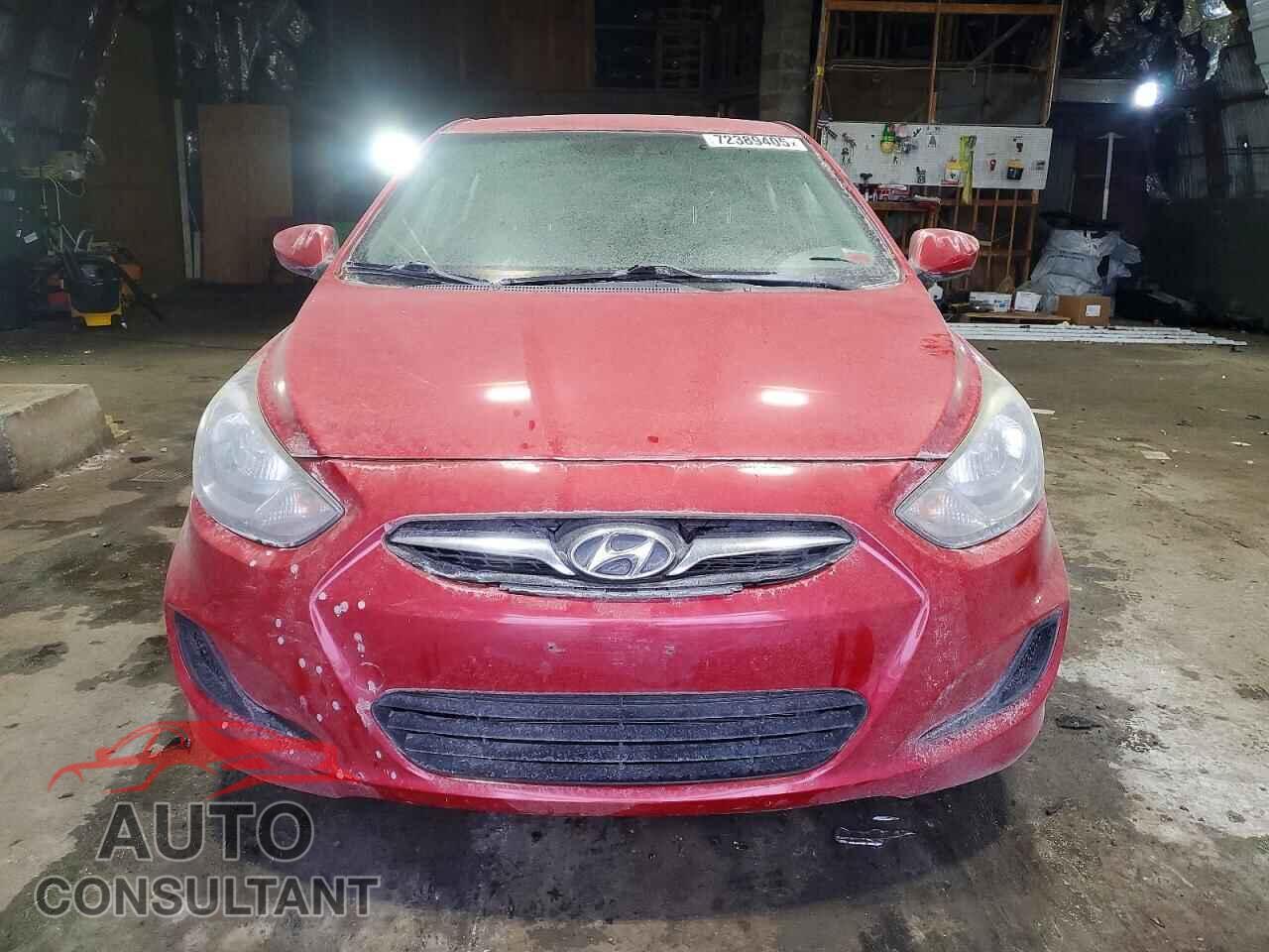HYUNDAI ACCENT 2012 - KMHCT4AE1CU195217