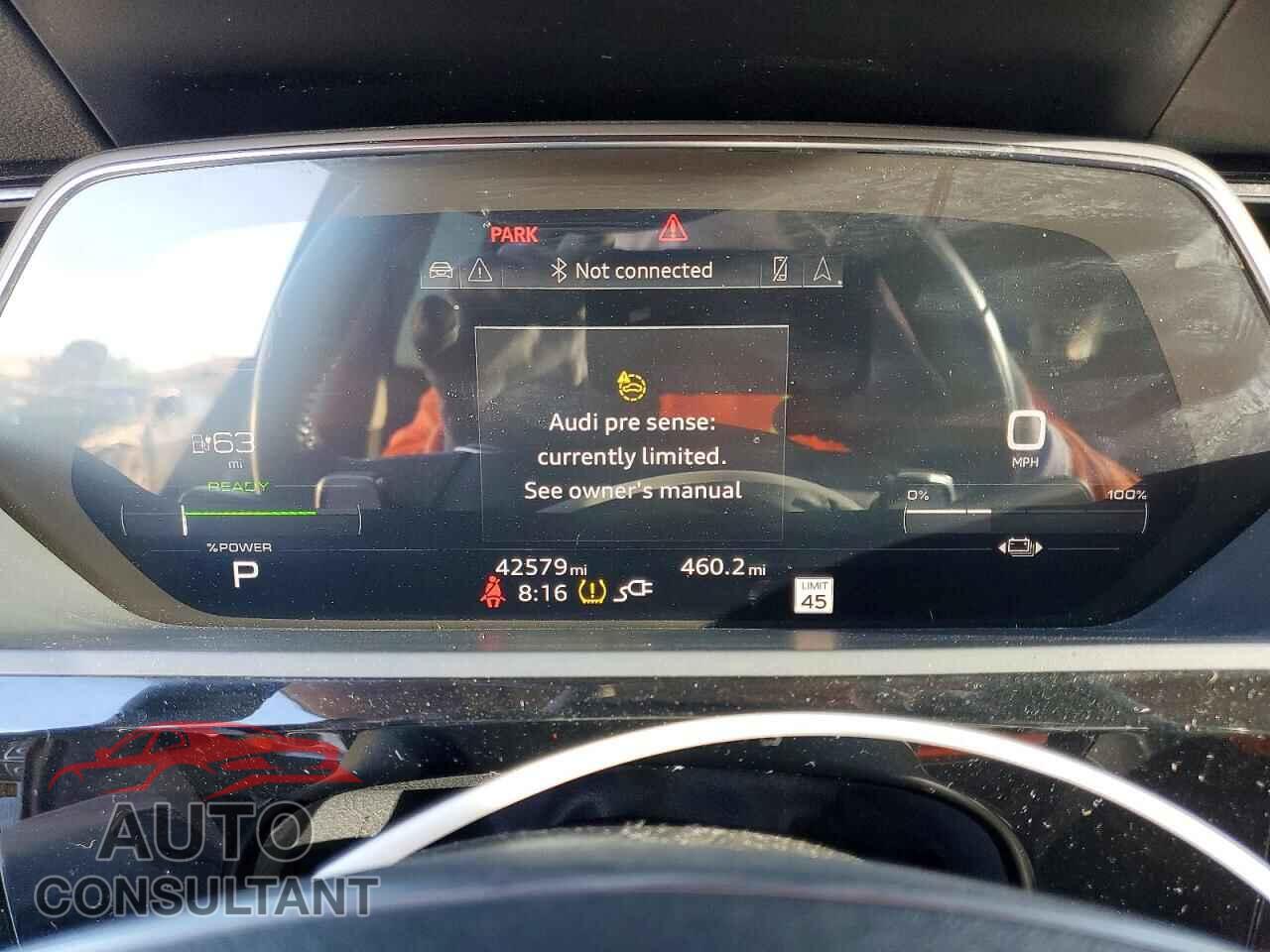 AUDI E-TRON 2021 - WA12AAGE7MB003267