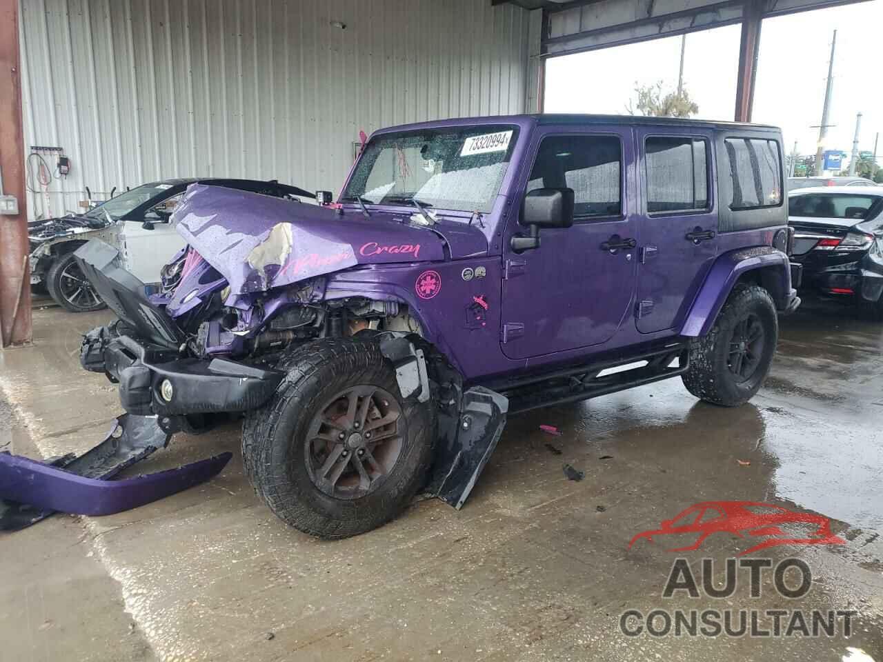 JEEP WRANGLER 2017 - 1C4BJWEG2HL651123