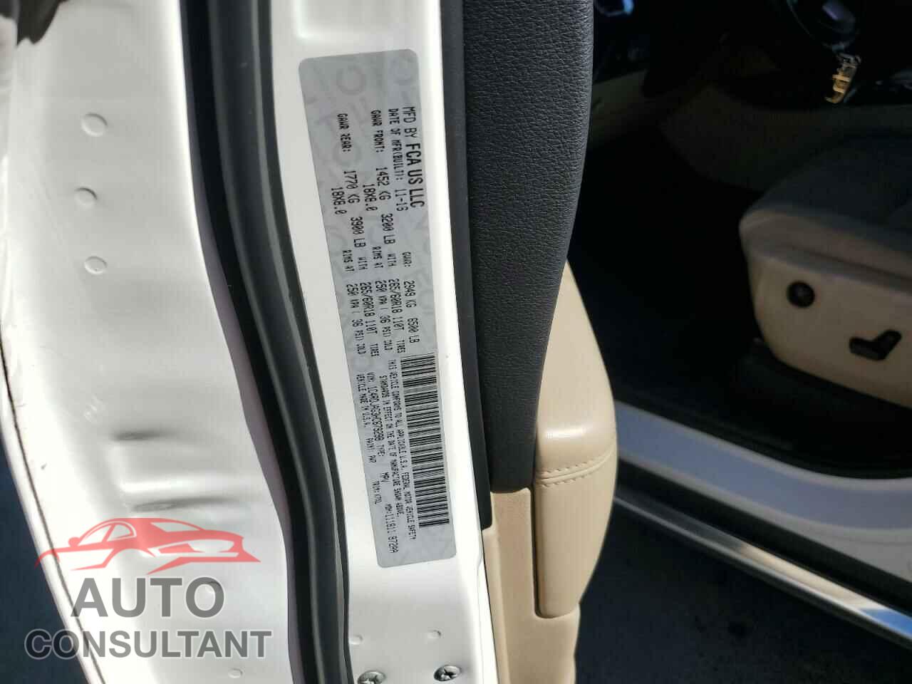 DODGE DURANGO 2017 - 1C4RDJAG3HC679298