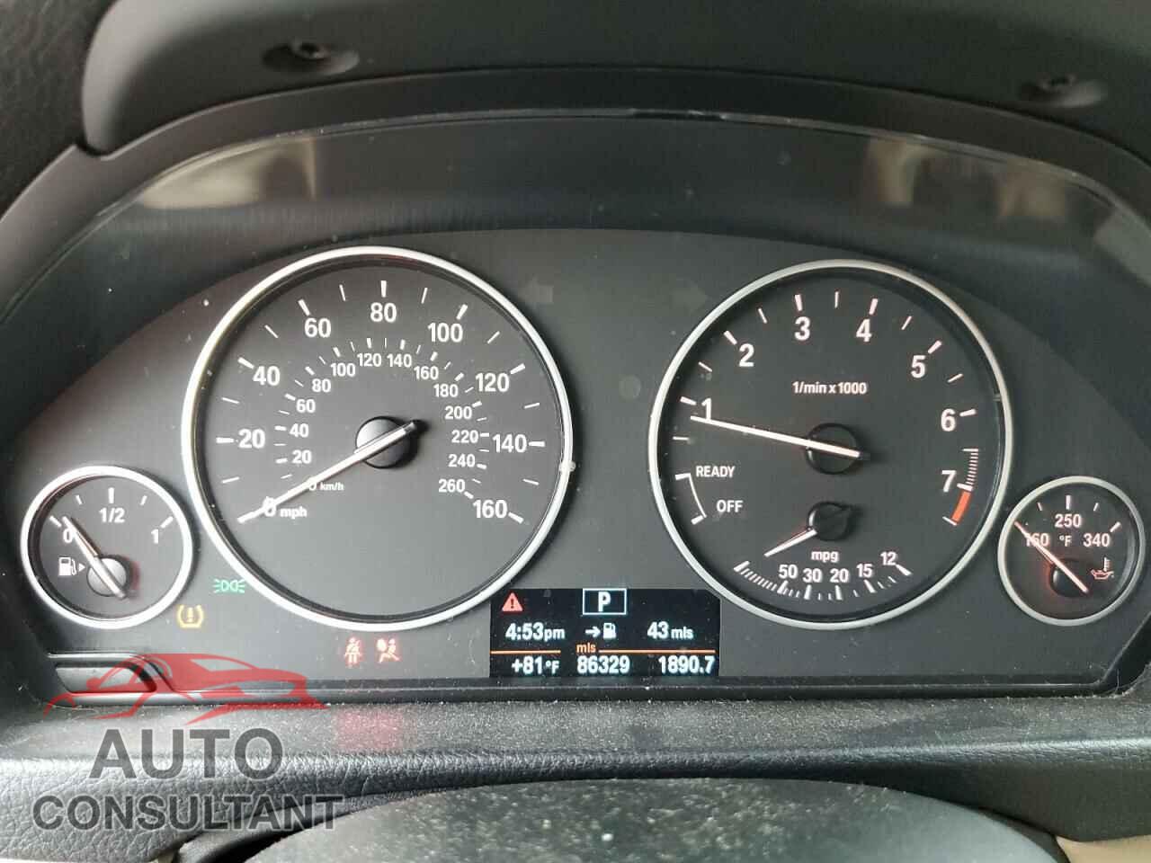 BMW 3 SERIES 2013 - WBA3A5G53DNP26336