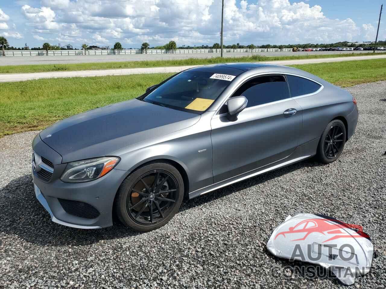 MERCEDES-BENZ C-CLASS 2017 - WDDWJ4JB4HF343200