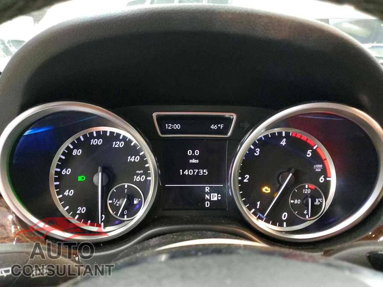 MERCEDES-BENZ M-CLASS 2012 - 4JGDA2EB4CA013672