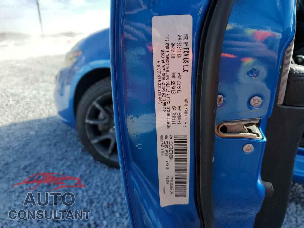 DODGE DART 2015 - 1C3CDFBB6FD301011