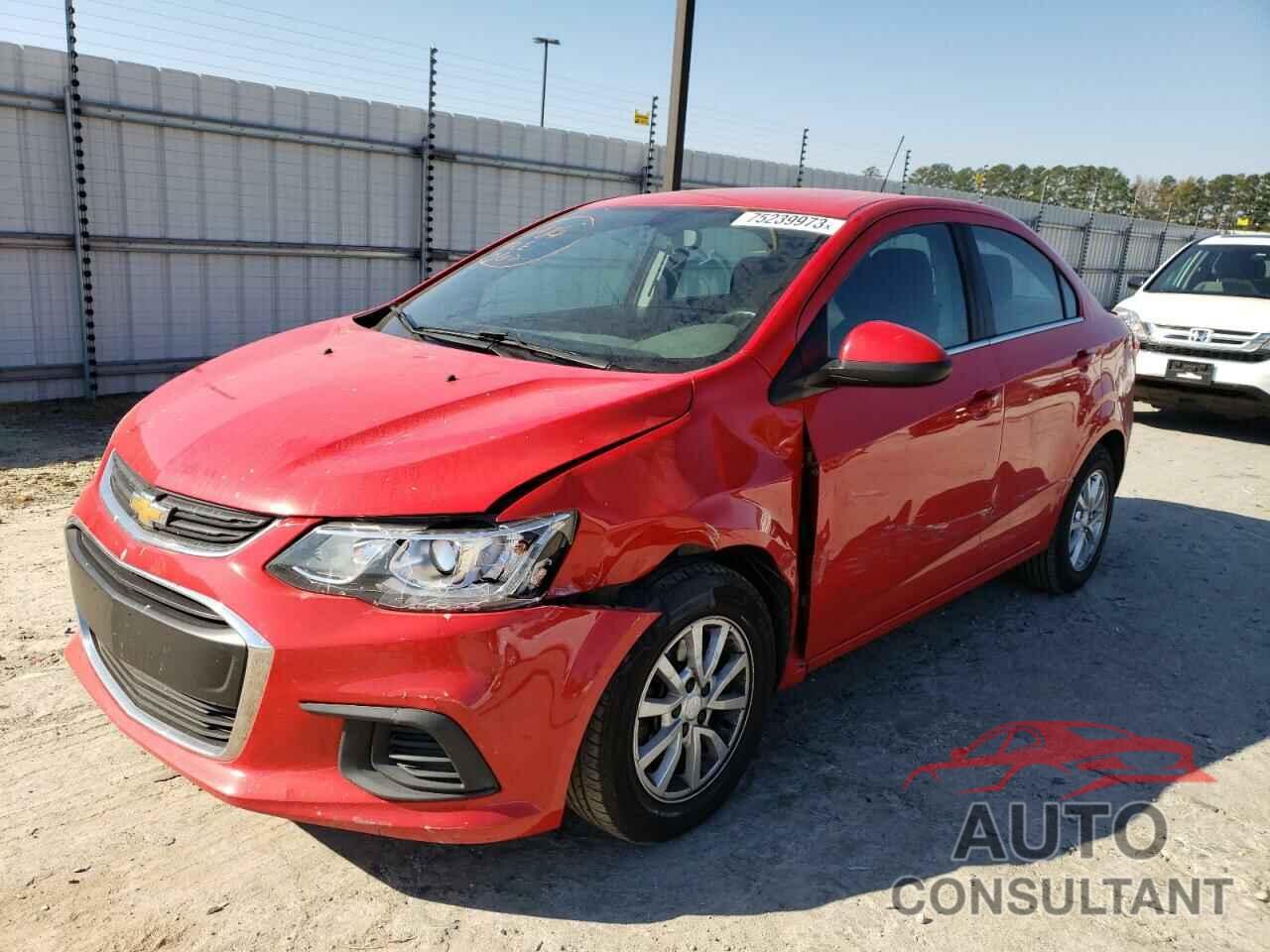 CHEVROLET SONIC 2017 - 1G1JD5SG9H4131246